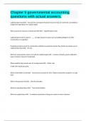 Chapter 5 governmental accounting questions with actual answers&period;