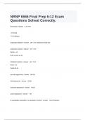  NRNP 6566 Final Prep 6-12 Exam Questions Solved Correctly&period;