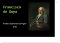Trabajo sobre Francisco de Goya