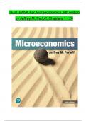 TEST BANK - Microeconomics&comma; 9th Edition by Jeffrey M&period; Perloff&comma; Verified Chapters 1 - 20&comma; Complete Newest Version