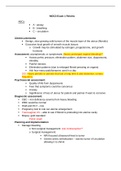 MDC3 Exam 1 Review - With NCLEX questions and extra notes.