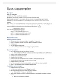SPSS stappenplan