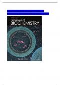  Latest Test Bank For Lehninger Principles Of Biochemistry&comma; 8th Edition 2024 By David L&period; Nelson