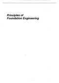 Exam (elaborations) Principles of Foundation Engineering 6th Edition by Braja M. Das  