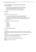 Samenvatting basisboek facility management Hoofdstuk 5 - de meetbaarheid van facility management
