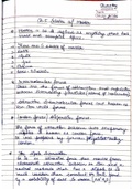Class 11 Chemistry States of Matter Handwritten Notes