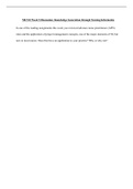 NR 512 Week 5 Discussion&colon; Knowledge Generation through Nursing Informatics