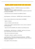 MLBPA PACKAGED EXAMS