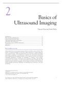 Ultrasound technieken uitgelegd: biomedische beeldvorming (16/20 gehaald met deze samenvatting)