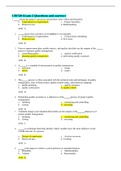 CIS720 Exam 2 Questions and answers; all correct