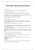 EHS 108CT Hazard Communication