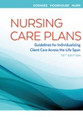 NURSING CARE PLANS  Guidelines for Individualizing , Client Care Across the Life Span 10th Edition 2019, Doenges, Moorhouse, Murr