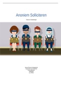 T&O onderzoek Anoniem Solliciteren 