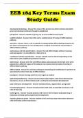 EEB 184 PACKAGED EXAMS LATEST UPDATE 