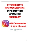 Intermediate Microeconomics: Information Economics