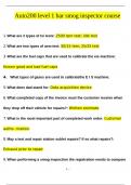 Auto200 level 1 bar smog inspector course Questions And Answers Latest 2024&sol; 2025 Graded A&plus; &vert; 100&percnt; Verified&excl;&excl;