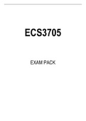 ECS3705 EXAM PACK 2022