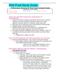 PN3 Final Study Guide&period; &vert; VERIFIED GUIDE 