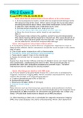 PN 2 Exam 3  &vert; VERIFIED SOLUTION 