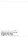 Diamonds & diamond grading final exam