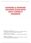 DIAMOND AND DIAMOND GRADING BUNDLED EXAMS