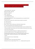 FL PT Jurisprudence Exam 2023