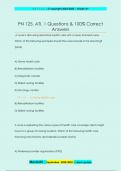 PN 125&comma; ATI&comma; 1 Questions & 100&percnt; Correct  Answers
