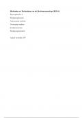 Essay 1 Methoden en Technieken van de Rechtswetenschap &lpar;21013022&rpar; 