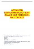 ADVANCED PATHOPHYSIOLOGY 530&period;
