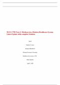 WGU C799 Task 2&colon; Medicare in a Modern Healthcare System Latest Update with complete Solution