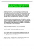 BCH 403 Final Exam with Questions Solved 100&percnt; Correct &vert; Latest Update