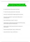 BSNS114 Exam Study Guide with Questions and 100&percnt; Correct Answers