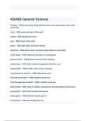 ASVAB General Science Exam Questions and Answers 2024&sol;2025&lpar; A&plus; GRADED 100&percnt; VERIFIED&rpar;&period;