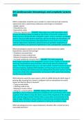 RN Cardiovascular Hematologic and Lymphatic System&period;