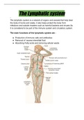 Applied science Unit 8 assignment 2 lymphatic system