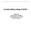Voorbereidingsverplichting ADVA college 8 - artikel Gray en Jensen & Meckling, Standaard 700, 701, 705, 706, casus Greenchoice