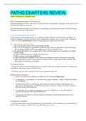 PATHO CHAPTERS REVIEW&period;