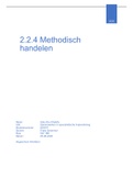 2&period;2&period;4 Methodisch handelen