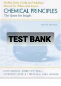 Exam &lpar;elaborations&rpar; TEST BANK FOR ATKINS AND JONES'S CHEMICAL PRINCIPLES The Quest For Insight 4th Edition By John Krenos &lpar;Study Guide and Solutions Manual&rpar; 