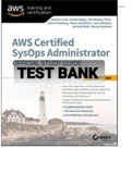 Exam (elaborations) TEST BANK FOR AWS Certified SysOps Administrator Official Study Guide By Stephen Cole et. al 