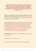  EMT STATE EXAM NC APPROVED EXAM 2024-2025 COMPLETE ACTUAL TEST QUESTIONS AND CORRECT DETAILED ANSWERS &lpar;100&percnt; CORRECT VERIFIED ANSWERS&rpar; LATEST UPDATES &vert;GUARANTEED PASS A&plus; &lpar;BRAND NEW&excl;&excl;&rpar;