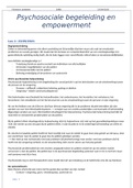 Eerstelijn-Thuisverpleegkunde &equals; Psychosociale begeleiding en empowerment