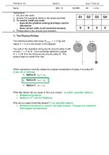 PHYSICS Week 9 Quiz solutions7&period;