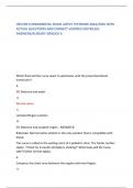 HESI RN FUNDAMENTAL EXAM LATEST TESTBANK 2024&sol;2025 WITH  ACTUAL QUESTIONS AND CORRECT VERIFIED &lpar;DETAILED&rpar;  ANSWERS&sol;ALREADY GRADED A