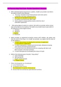 Ati Pharmacology Final Exam Practice Questions & Answers