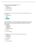 NURS 6531 WEEK 4 QUIZ