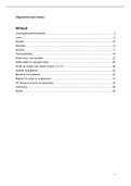 Samenvatting van alle hoofdstukken benoemd in toetsmatrijs 2021&sol;2022