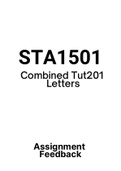 STA1501 - Combined Tut201 Letters (2018-2021)
