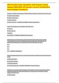 Wits Practice Exam Questions And Answers Latest Update 2024&sol;2025 All Answers Correct Verified Best Exam Solution Graded A&plus; 