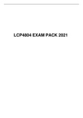 LCP4804 - PAST EXAM PACK SOLUTIONS (2021 - 2015) & BRIEF NOTES 2021